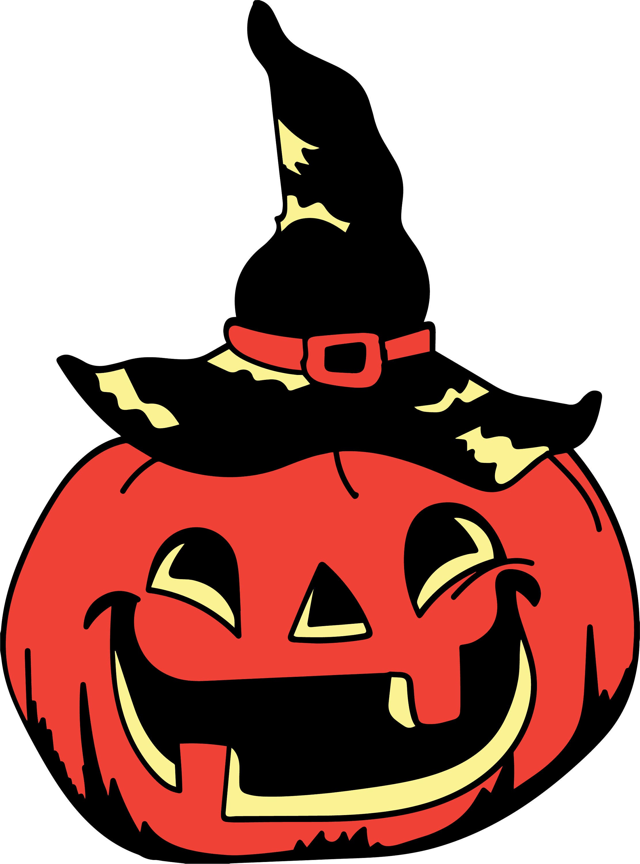 Download Vintage Halloween Pumpkin Head SVG File: Great for ...