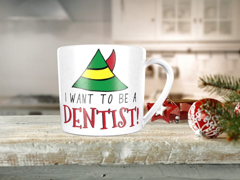 Download I want to be a Dentist Elf Quote SVG dxf eps Gift idea for | Etsy