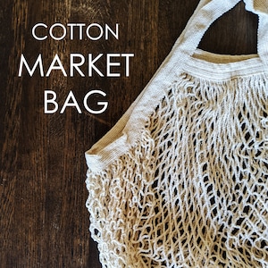 TEINTUREZ VOUS-MÊME Sac de marché de producteurs de coton - Prêt à teindre - Sac à bandoulière fourre-tout - Tissu artisanal Bricolage Naturel botanique