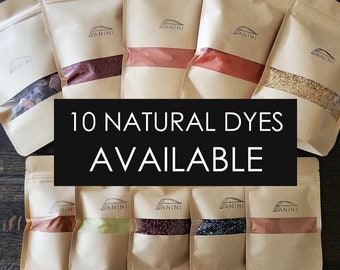 Choose a Natural Dye-Annatto Seed Cochineal Insect Cutch Henna Madder Root Osage Red Sandalwood-botanical eco insect craft color diy dyeing