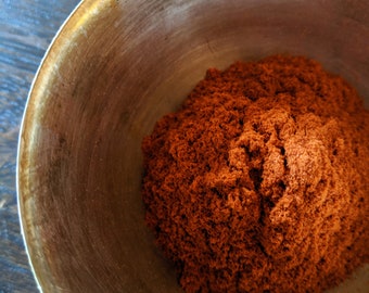 NATURAL DYE - SANDALWOOD - Bulk Powder Dyestuff - 40 grams - Red-Orange-Brown -Vegan Diy Dyeing Craft Arts Color Nature Plant Botanical Dyes