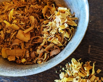 NATURAL DYE - OSAGE - Bulk Powder Dyestuff - 40 grams - Yellow Golden Gold Orange - Vegan Diy Dyeing Craft Arts Nature Plant Botanical Dyes