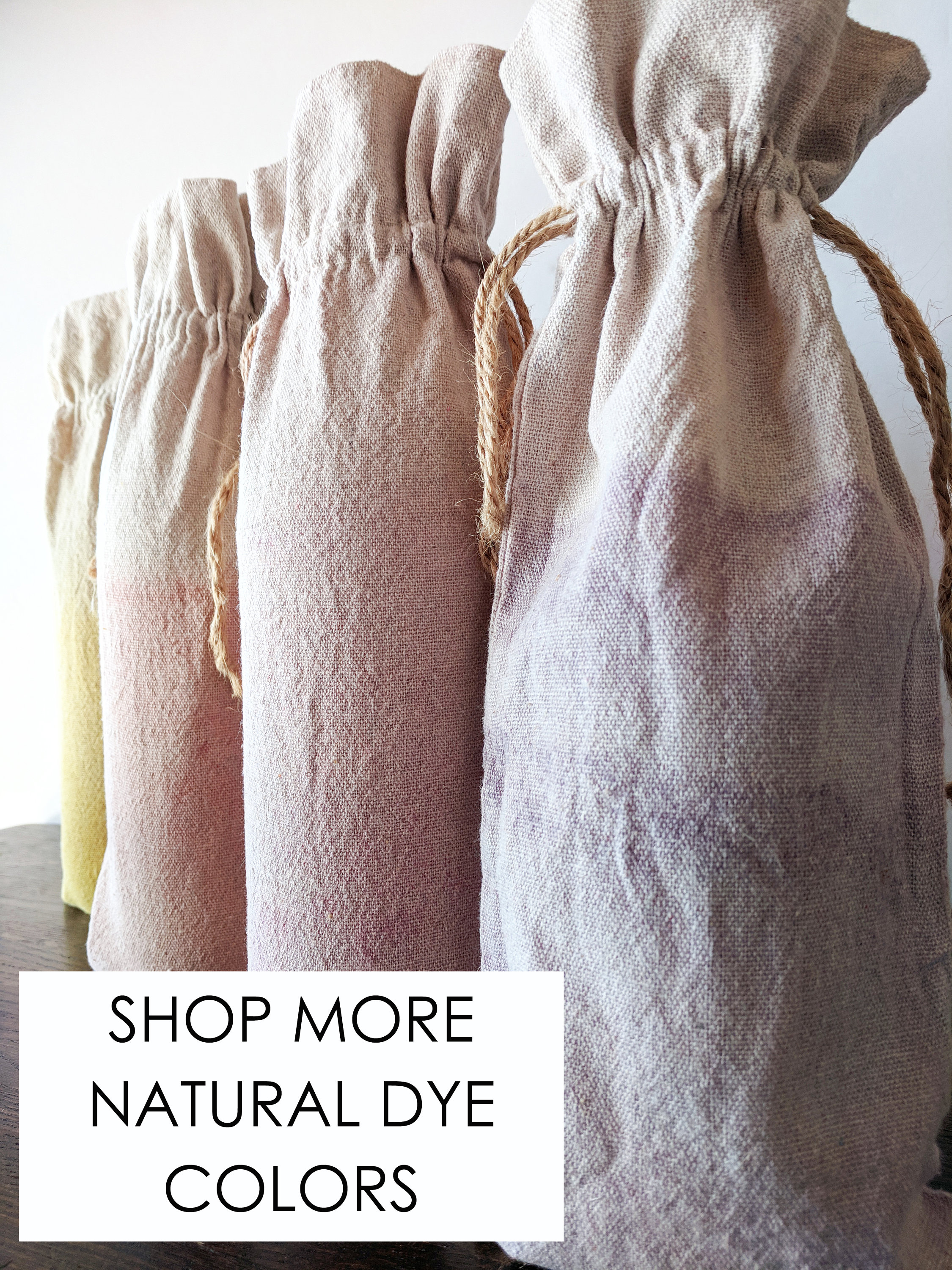 Indigo Blue Linen Gift BagNatural DyeCloth Eco Fabric Gift Etsy