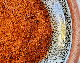 NATURAL DYE - SAPPANWOOD - Organic Bulk Dyestuff - 40 grams - Vegan Classic Cherry Red -Diy Dyeing Craft Arts Color Eco Plant Botanical Dyes