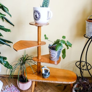 Plant stand Mid Century Modern Plant Stand Vintage plant stand 1964s FREE SHIPPING