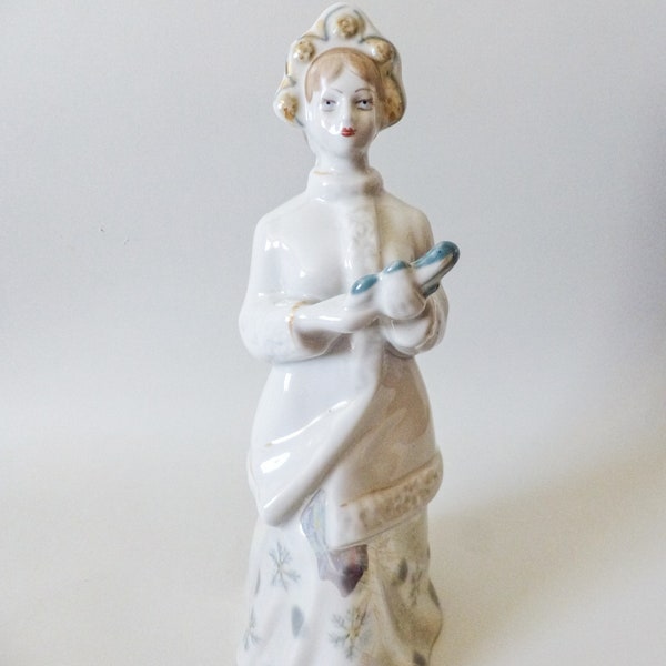 Schneewittchen Vintage Porzellan Statuette Beliebte Alte Figur Polonne sowjetischen Porzellan