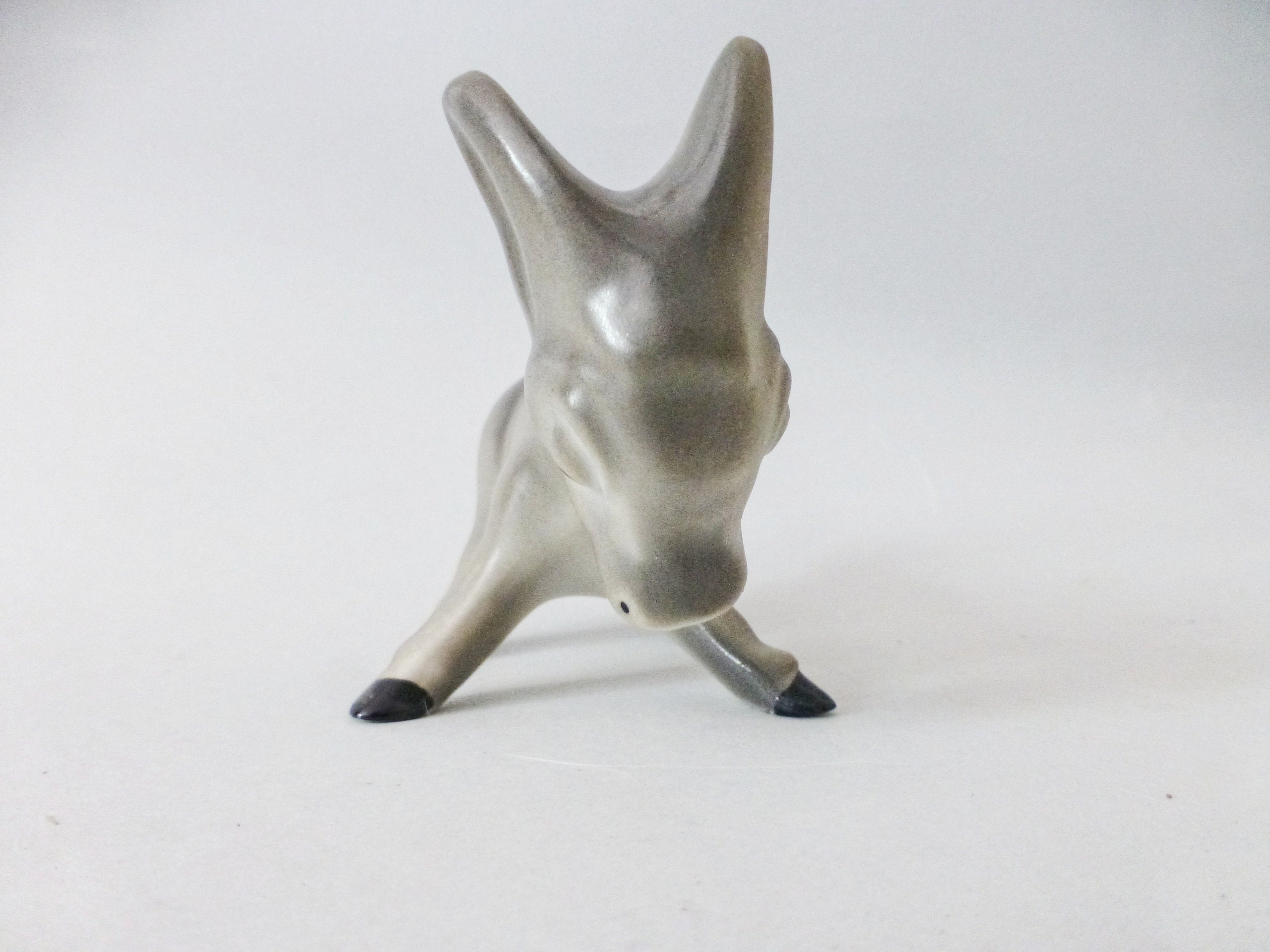 ヴィンテージ磁器製ロバの置物、動物コレクション - Etsy 日本