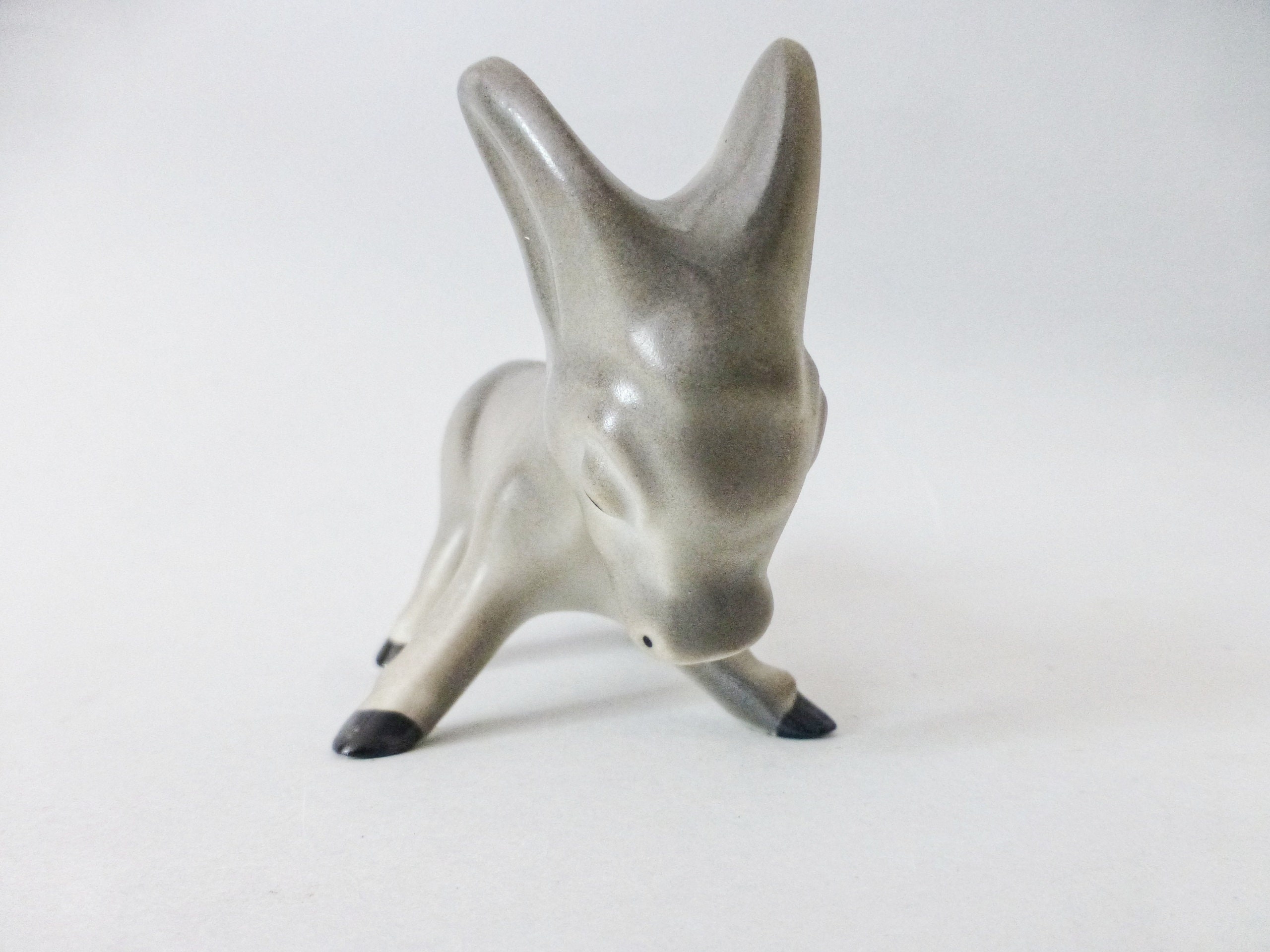 ヴィンテージ磁器製ロバの置物、動物コレクション - Etsy 日本