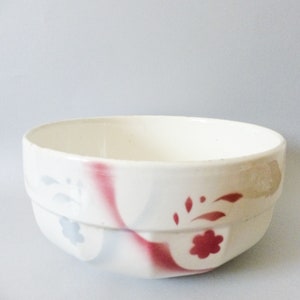 Antique porcelain bowl ,large bowl FREE SHIPPING WORLDWIDE