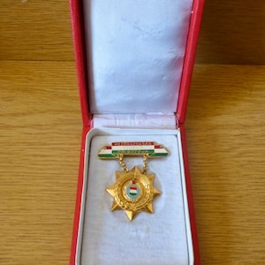 Vintage Hungarian Socialist Badge collection Award,Memorabilia for workers FREE SHIPPING