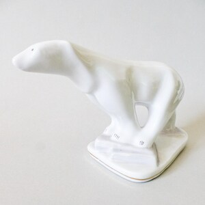 Vintage  Ice bear,polar bear porcelain animal  figurine  FREE SHIPPING
