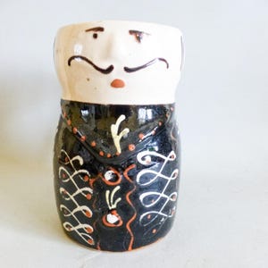 Antique large pottery mug,bier mug,Hungarian ethnic mug FREE SHIPPING WORLDWIDE