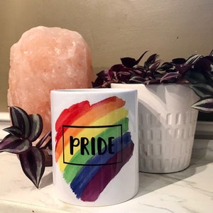 Pride Month LGTBQ Ceramic Mug Pride Celebrate image 4