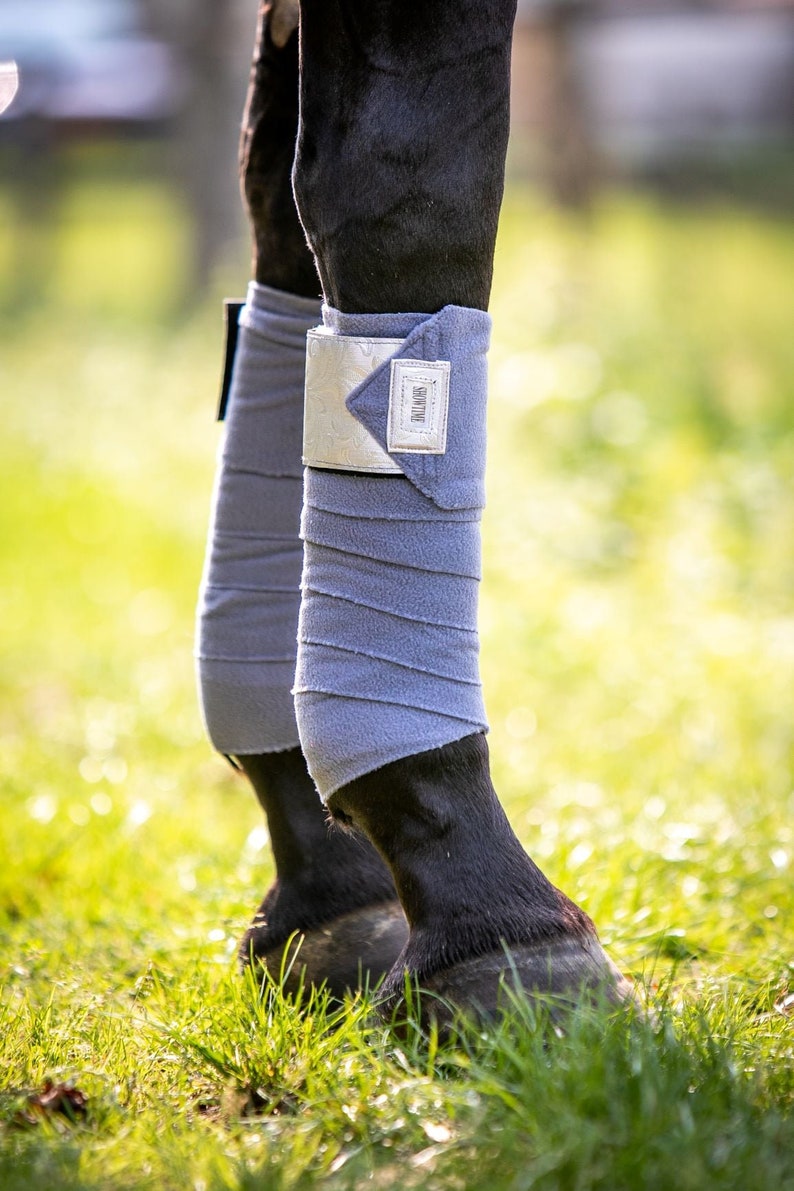 Polo Wraps Set Multiple Colors Fleece Polo Wraps Horse Etsy