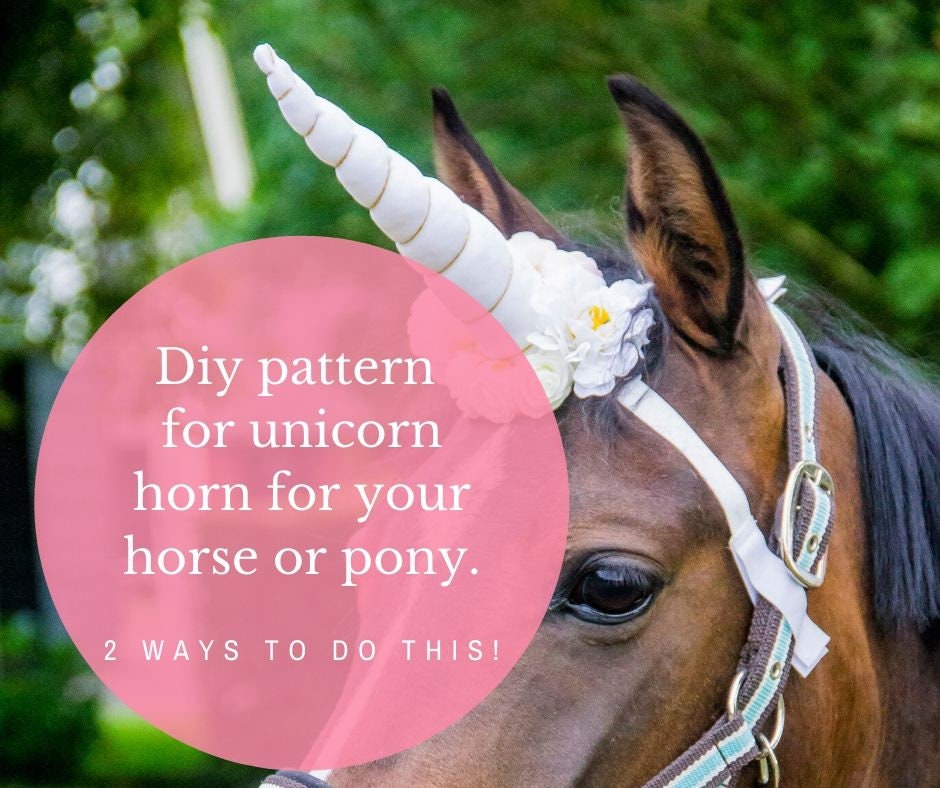 Unicorn Horn for Horse 
