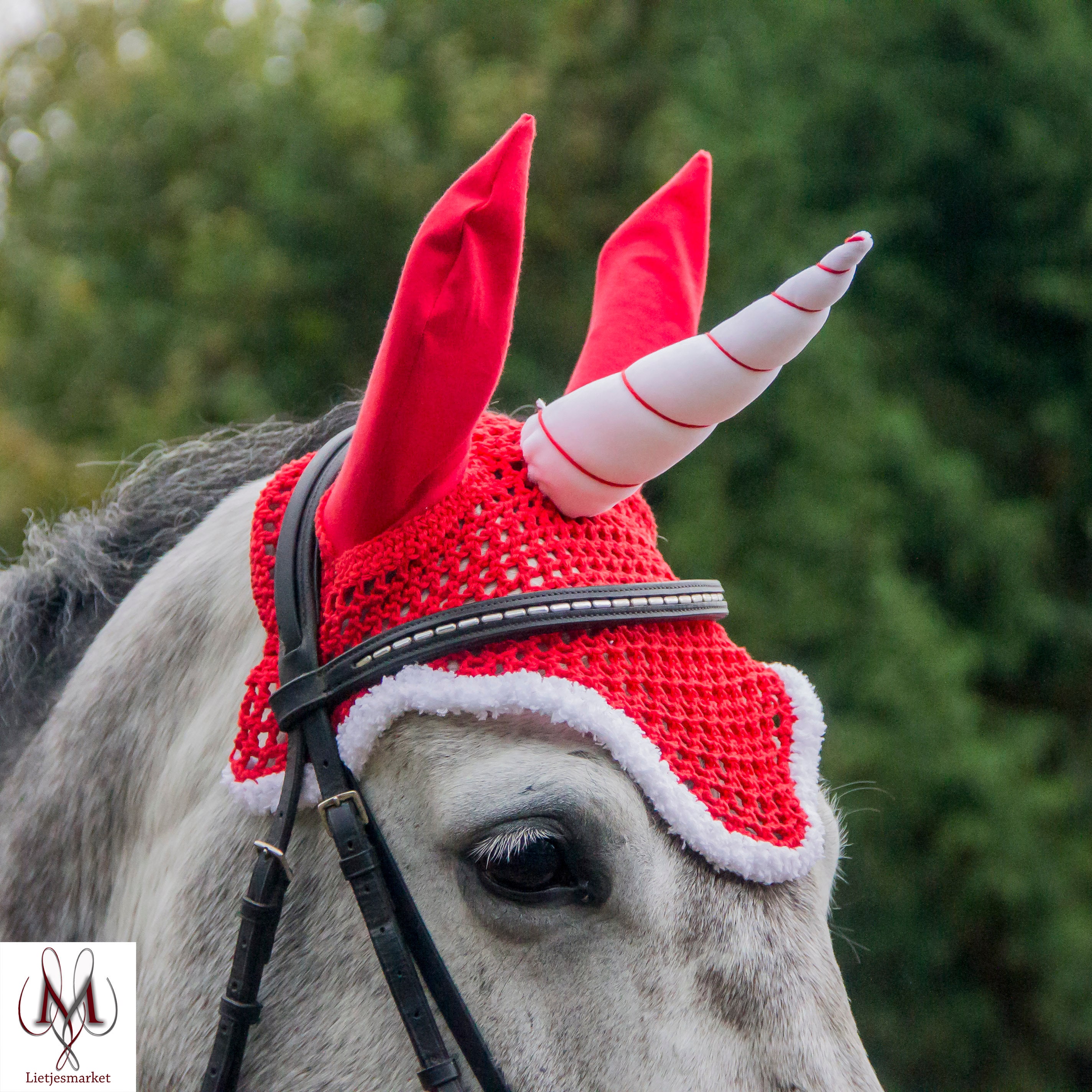 Christmas Unicorn Horse Fly Bonnet Christmas Outfit X Mass - Etsy UK