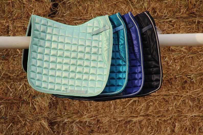 Mint green saddle pad saddle pad mint dressage saddle pad Etsy