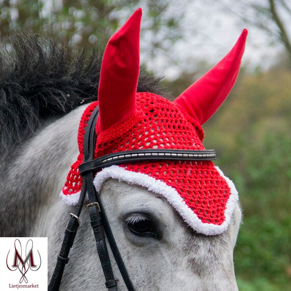 Weihnachten Ohrhorer Pferd Fliegen Hut Weihnachten Pony Etsy