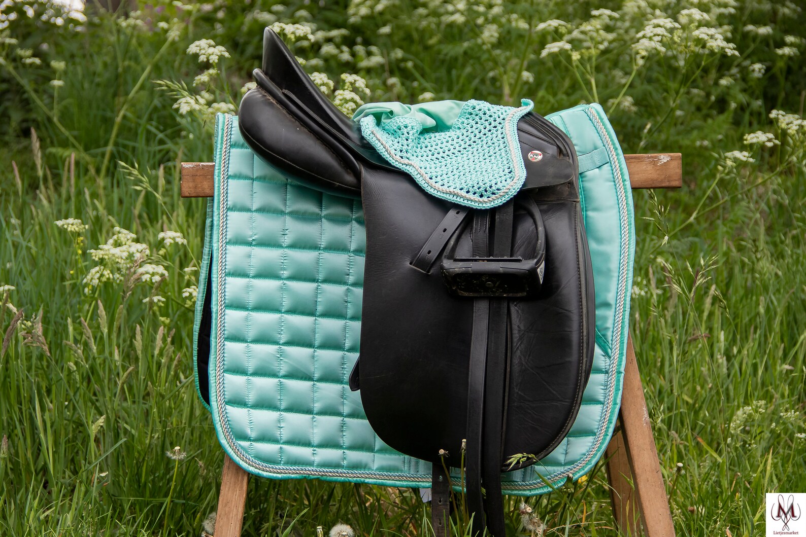 Mint Green Saddle Pad Saddle Pad Mint Dressage Saddle Pad Etsy