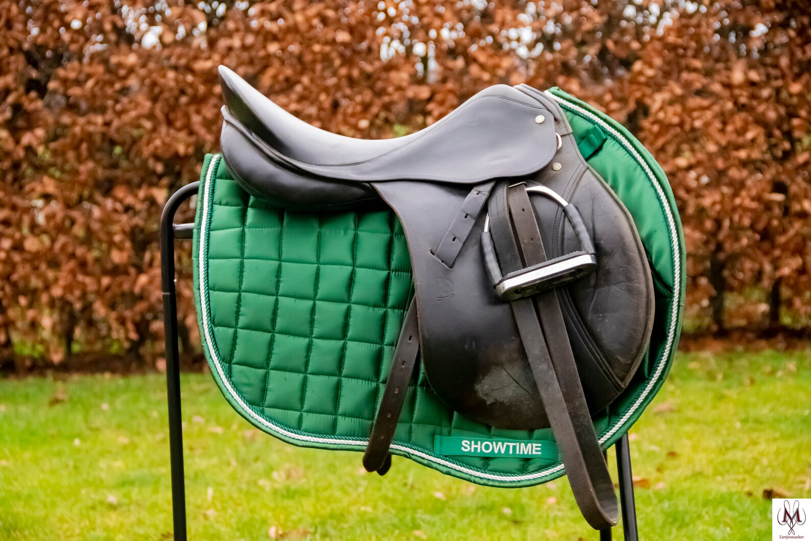 Forest Green Saddle Pad Saddle Pad Green Dressage Saddle Pad Etsy