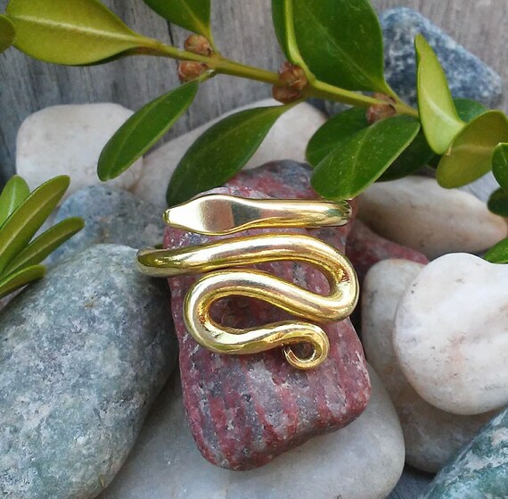 Brass Snake Ring For Men Women Gothic Jewelry at Rs 200/piece | Snake Ring  in Jaipur | ID: 2849734231448