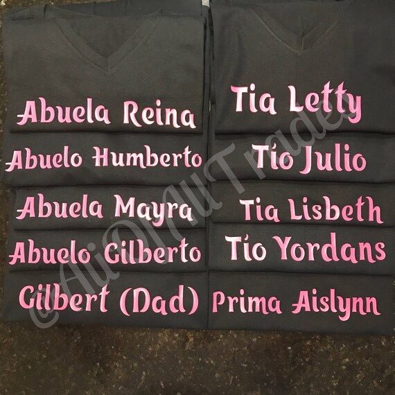 baby arrival shirts for family