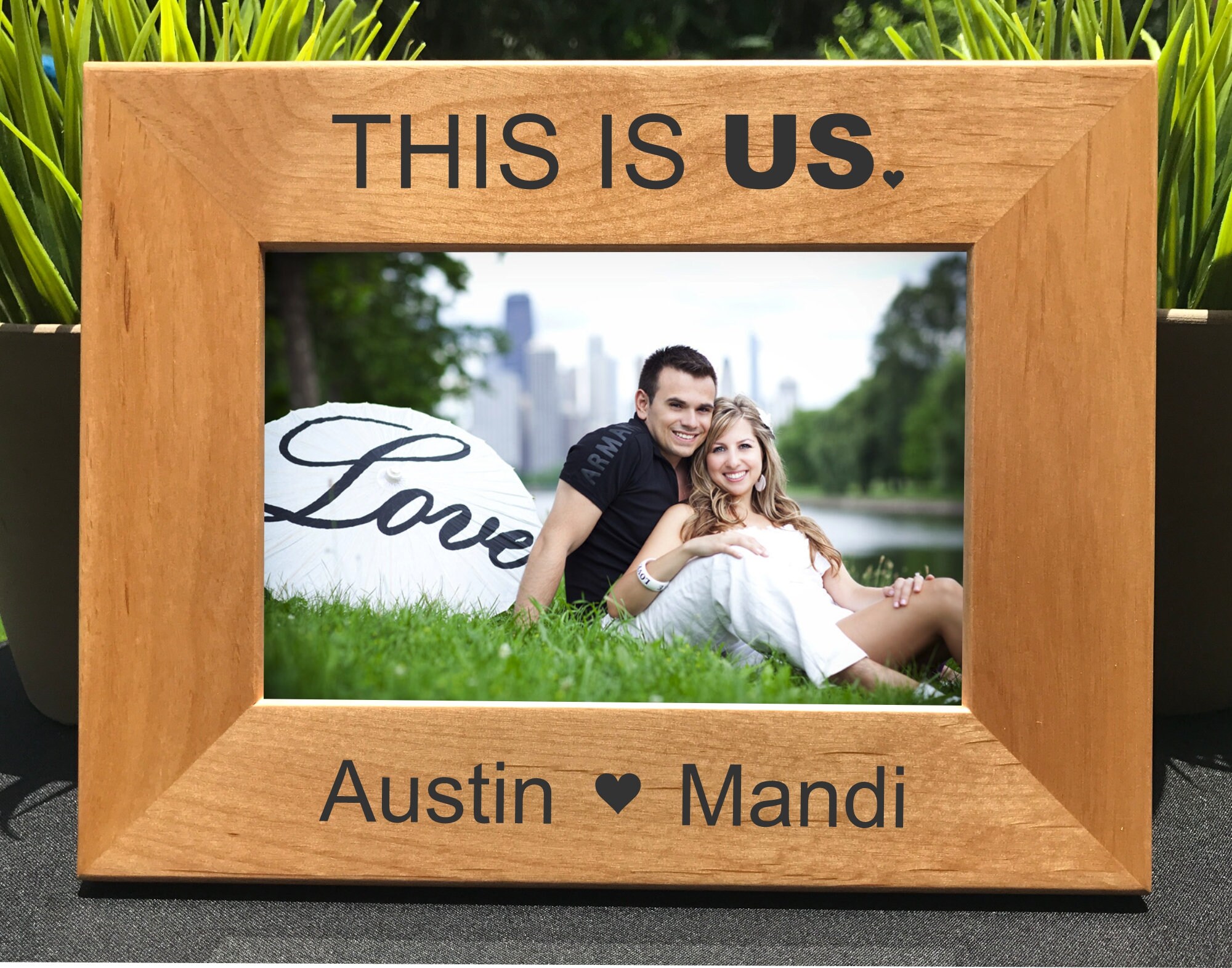 This is Us Photo Display Board, Picture Holder, Personalized Photo