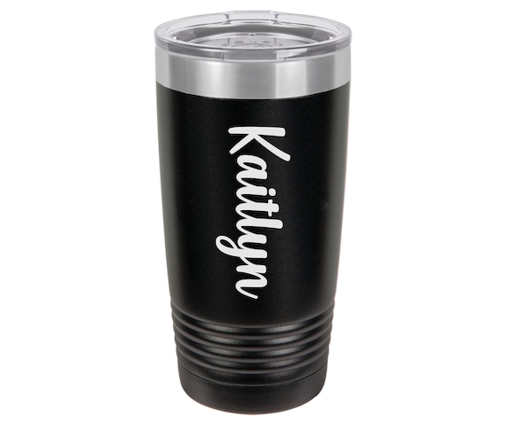 Personalized Engraved Tumbler, Insulated Travel Cup