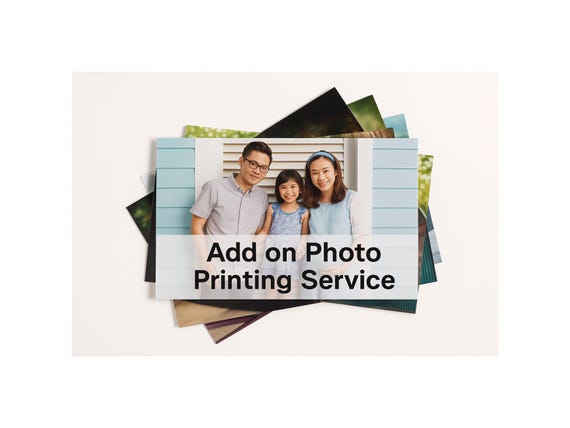 Add on Service - Photo Printing