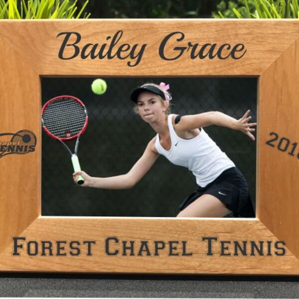 Tennis Picture Frame Etsy