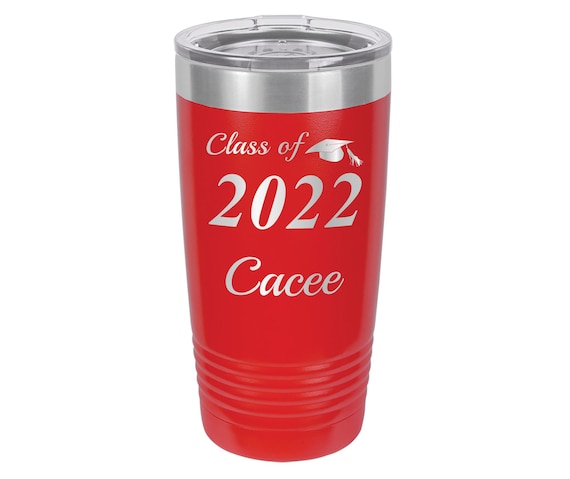 Graduation Tumbler // Personalized Engraved // Class of 2026