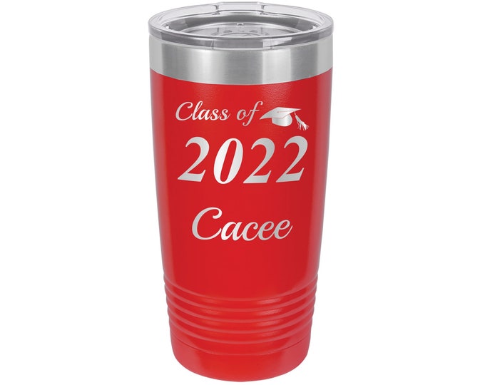 Graduation Tumbler // Personalized Engraved // Custom // Mug