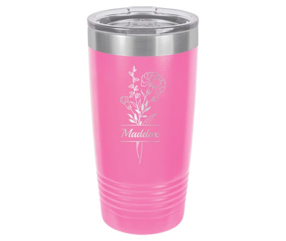 Personalized Engraved Tumbler: Custom Travel Mug Gift