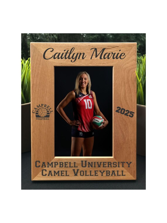 Volleyball // Personalized Engraved Photo Frame // Picture Frame // Gift