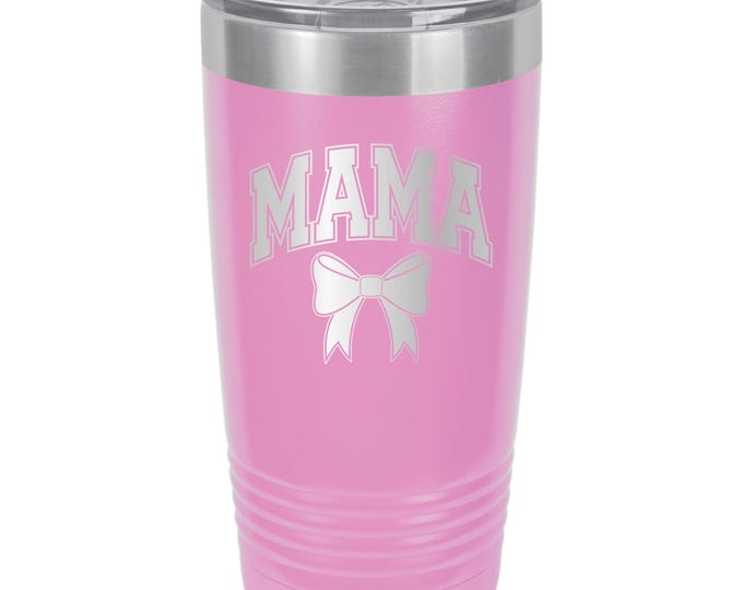 Mama bow // Personalized Engraved // Custom // Mug