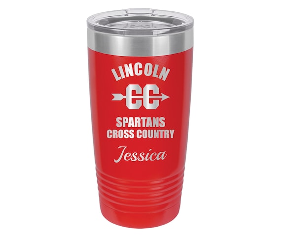 Cross Country Runner Tumbler // Personalized Engraved // Custom // Mug