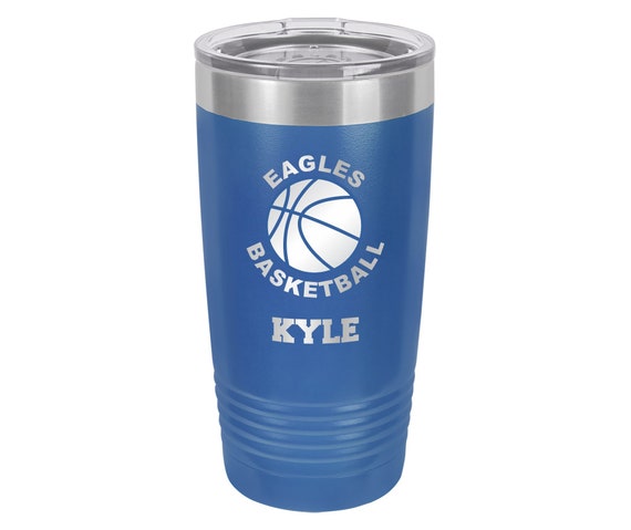 Basketball Player Tumbler // Personalized Engraved // Custom // Mug