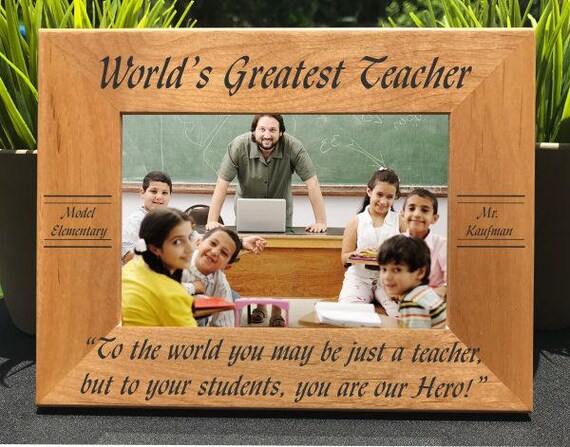 Worlds most Awesome Teacher - Ornament - Raw Wood Worlds most Awesome Teacher - Ornament - Raw Wood