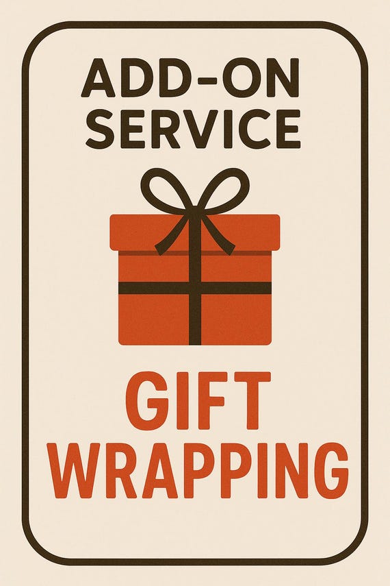 Add on Service - Gift Wrapping