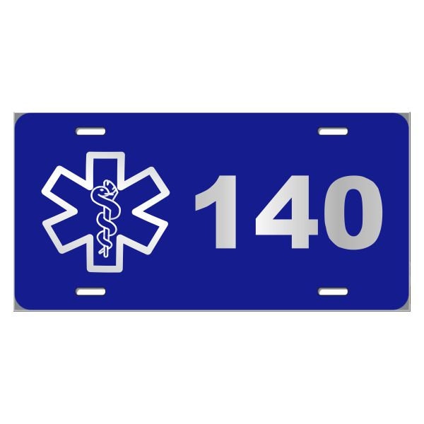 Paramedic License Plate Etsy