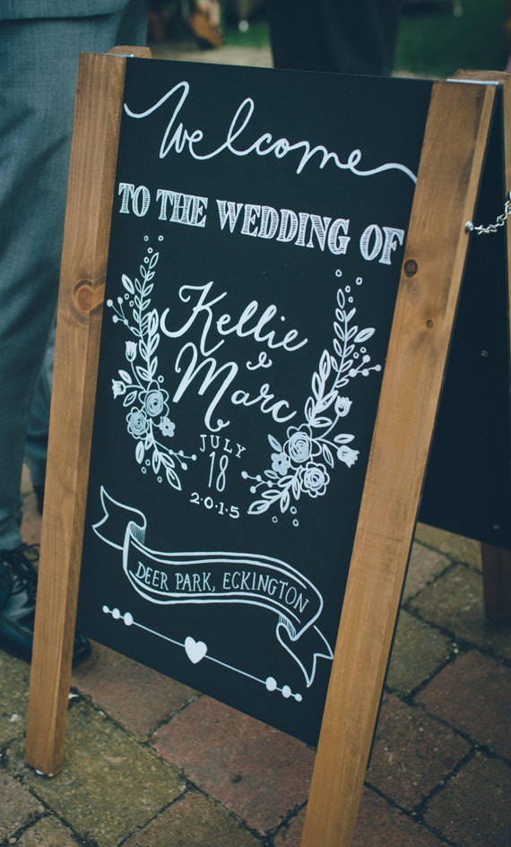 Chalkboard Style Rules Of The Dancefloor Vintage Chalk Sketch Collection Personalised Printed Card Wedding Sign