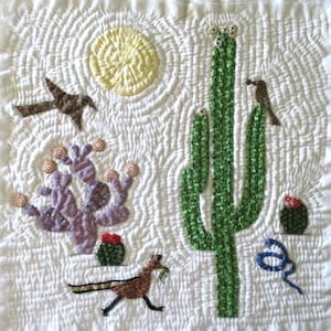Desert Quilt Block Pattern for Nature&#39;s Bounty Quilt