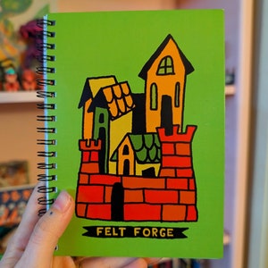 Castle Spiral Notebook - Journal, Dungeon Planner, Table Top RPG Notes