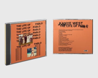 Kanye West - the Life of Pablo, Yandhi, CD Audio + Extra Sticker