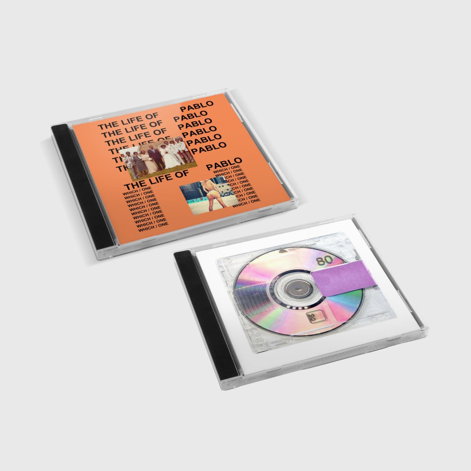 新品CD KANYE WEST LIFE OF PABLO Kanye West - the Life of Pablo CD 2016 Custom Made Compact