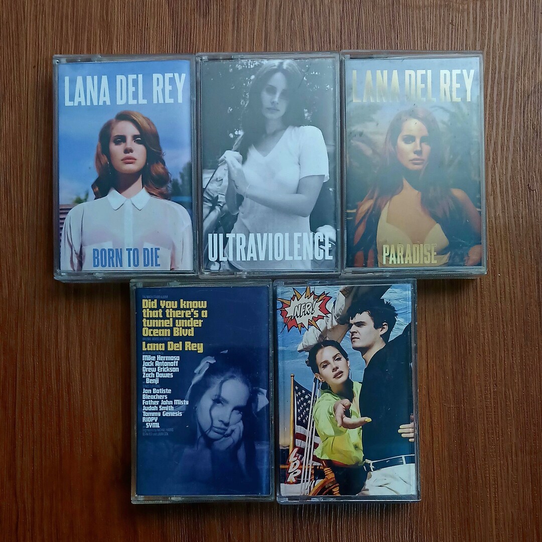 Lana Del Rey Cassette Tape, Cassettes Tapes, Custom Cassette Tape