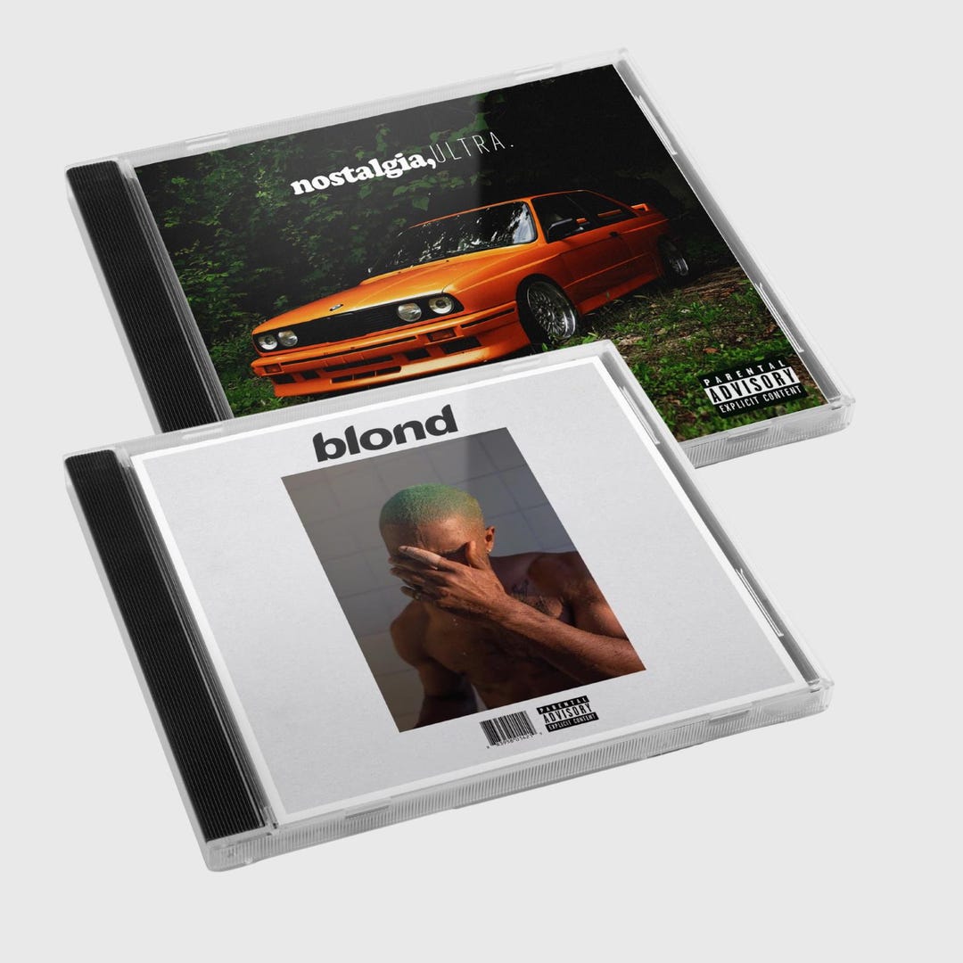 Frank Ocean - Nostalgia Ultra & Blond/blonde, CD Audio + Frank Ocean - Nostalgia Ultra & Blond/blonde, CD Audio +