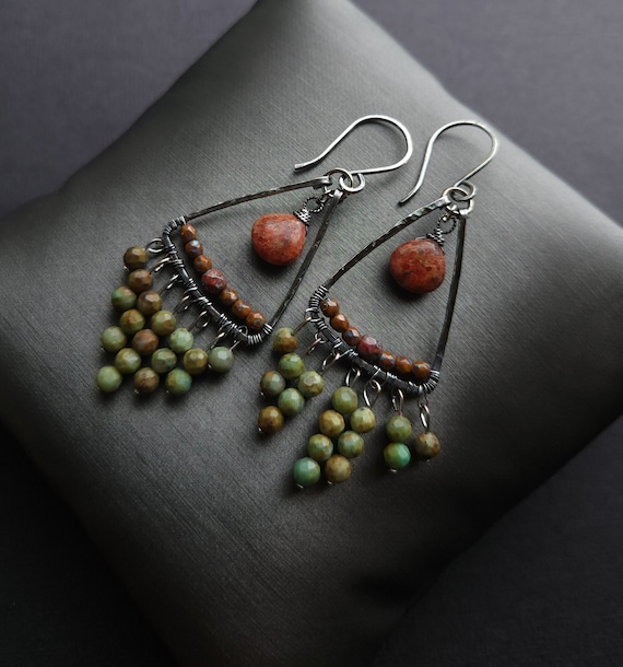 Beaded chandelier earrings shop