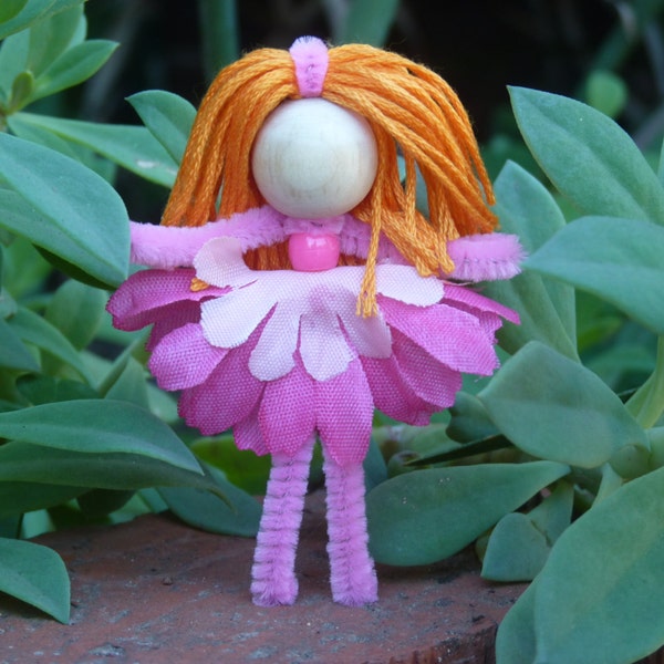 Flower Doll Kit (4 dolls), DIY Kit, DIY Craft, DIY Doll, Kids Craft Kit,Flower Fairy, Kids Crafts, Doll Making, Waldorf inspired, Dolls,diy