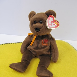 Texas the Bear   Ty Beanie Babies Collection